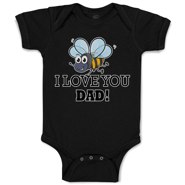 Baby Clothes I Love You Dad! Baby Bodysuits Boy & Girl Newborn Clothes Cotton