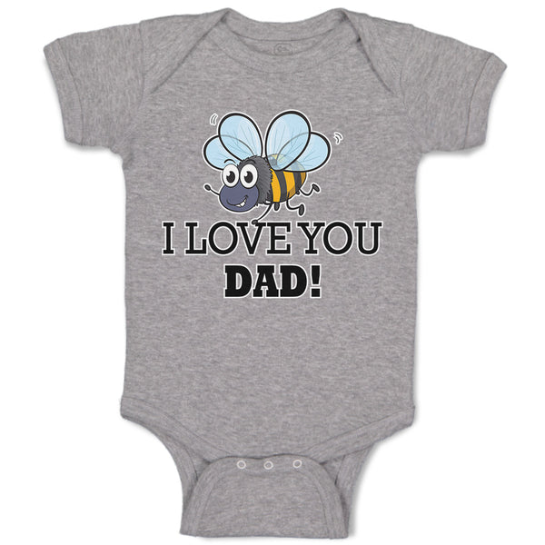 Baby Clothes I Love You Dad! Baby Bodysuits Boy & Girl Newborn Clothes Cotton