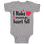 Baby Clothes I Make Mama's Heart Full Baby Bodysuits Boy & Girl Cotton