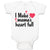 Baby Clothes I Make Mama's Heart Full Baby Bodysuits Boy & Girl Cotton