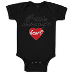 Baby Clothes I Stole Mommy's Heart Baby Bodysuits Boy & Girl Cotton