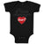 Baby Clothes I Stole Mommy's Heart Baby Bodysuits Boy & Girl Cotton