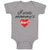 Baby Clothes I Stole Mommy's Heart Baby Bodysuits Boy & Girl Cotton