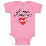Baby Clothes I Stole Mommy's Heart Baby Bodysuits Boy & Girl Cotton