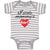 Baby Clothes I Stole Mommy's Heart Baby Bodysuits Boy & Girl Cotton