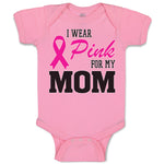 Baby Clothes I Wear Pink for My Mom Baby Bodysuits Boy & Girl Cotton