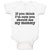 Baby Clothes If You Think I'M Cute You Should See My Mommy Baby Bodysuits Cotton