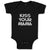 Baby Clothes Kiss Your Mama Baby Bodysuits Boy & Girl Newborn Clothes Cotton