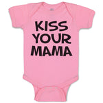 Baby Clothes Kiss Your Mama Baby Bodysuits Boy & Girl Newborn Clothes Cotton