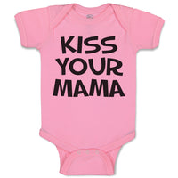 Baby Clothes Kiss Your Mama Baby Bodysuits Boy & Girl Newborn Clothes Cotton