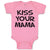 Baby Clothes Kiss Your Mama Baby Bodysuits Boy & Girl Newborn Clothes Cotton