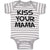 Baby Clothes Kiss Your Mama Baby Bodysuits Boy & Girl Newborn Clothes Cotton