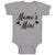 Baby Clothes Mama's Mini Baby Bodysuits Boy & Girl Newborn Clothes Cotton