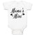 Baby Clothes Mama's Mini Baby Bodysuits Boy & Girl Newborn Clothes Cotton