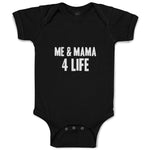 Baby Clothes Me & Mama 4 Life Baby Bodysuits Boy & Girl Newborn Clothes Cotton