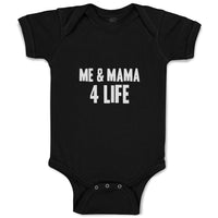 Baby Clothes Me & Mama 4 Life Baby Bodysuits Boy & Girl Newborn Clothes Cotton