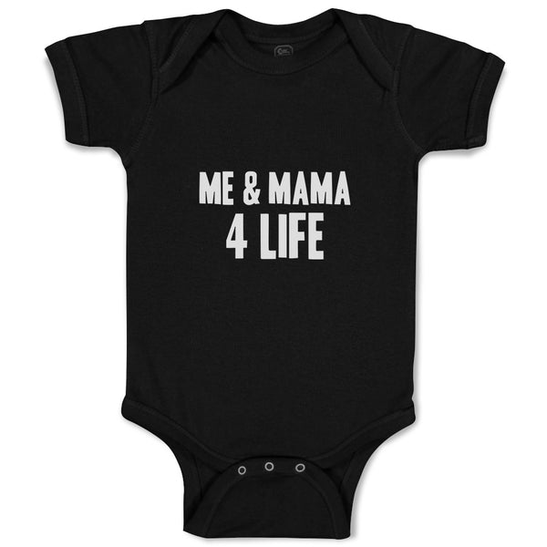 Baby Clothes Me & Mama 4 Life Baby Bodysuits Boy & Girl Newborn Clothes Cotton