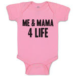 Baby Clothes Me & Mama 4 Life Baby Bodysuits Boy & Girl Newborn Clothes Cotton