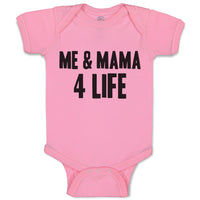Baby Clothes Me & Mama 4 Life Baby Bodysuits Boy & Girl Newborn Clothes Cotton