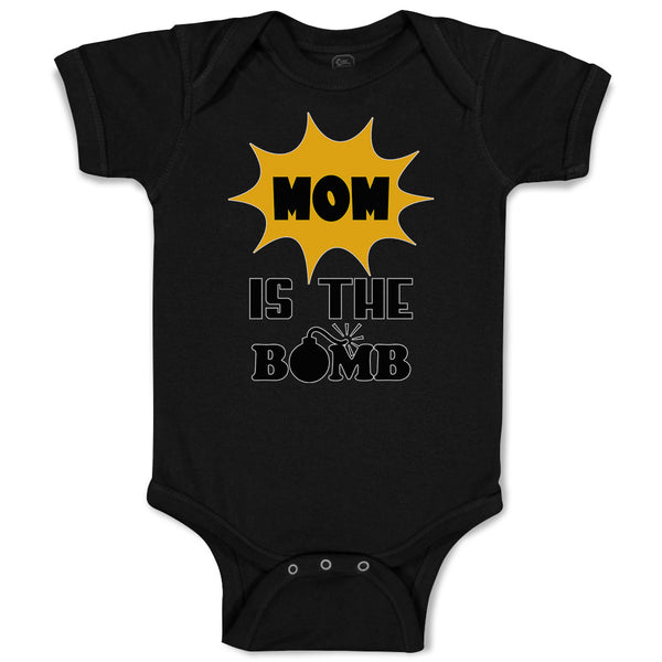 Baby Clothes Mom Is The Bomb Baby Bodysuits Boy & Girl Newborn Clothes Cotton