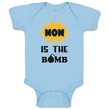 Baby Clothes Mom Is The Bomb Baby Bodysuits Boy & Girl Newborn Clothes Cotton