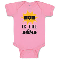 Baby Clothes Mom Is The Bomb Baby Bodysuits Boy & Girl Newborn Clothes Cotton