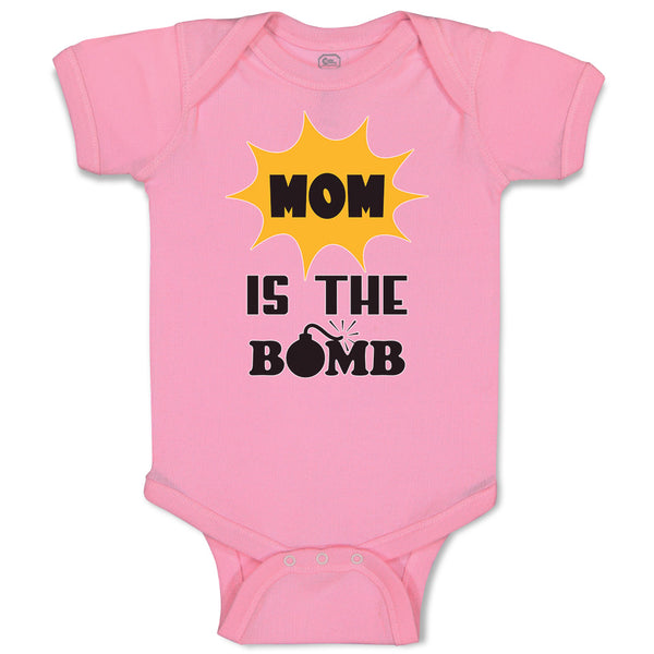Baby Clothes Mom Is The Bomb Baby Bodysuits Boy & Girl Newborn Clothes Cotton