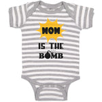 Baby Clothes Mom Is The Bomb Baby Bodysuits Boy & Girl Newborn Clothes Cotton