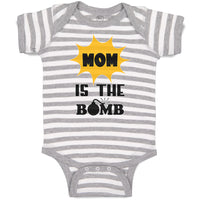 Baby Clothes Mom Is The Bomb Baby Bodysuits Boy & Girl Newborn Clothes Cotton