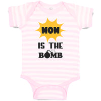 Baby Clothes Mom Is The Bomb Baby Bodysuits Boy & Girl Newborn Clothes Cotton
