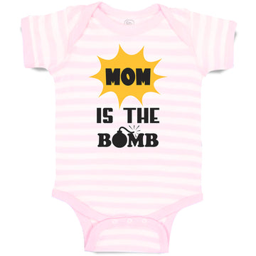 Baby Clothes Mom Is The Bomb Baby Bodysuits Boy & Girl Newborn Clothes Cotton