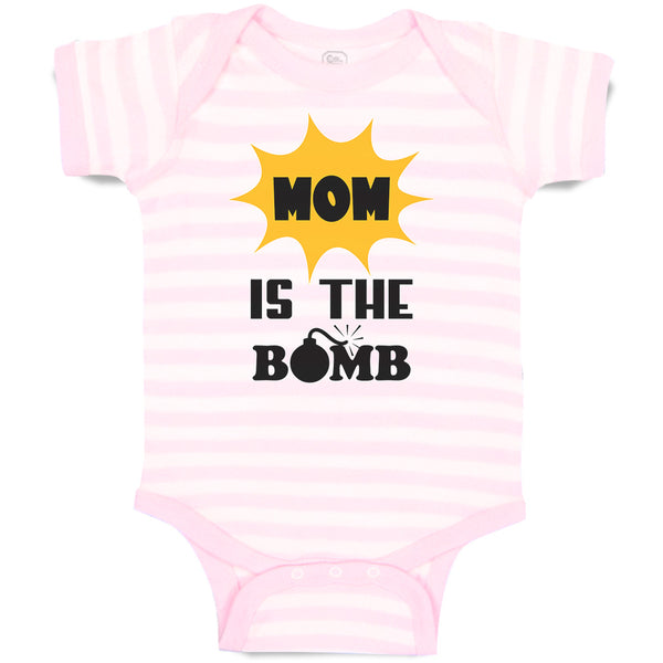 Baby Clothes Mom Is The Bomb Baby Bodysuits Boy & Girl Newborn Clothes Cotton