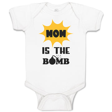 Baby Clothes Mom Is The Bomb Baby Bodysuits Boy & Girl Newborn Clothes Cotton