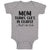 Baby Clothes Mom Thinks She's in Charge That's Cute Baby Bodysuits Cotton
