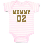 Baby Clothes Mommy 02 Baby Bodysuits Boy & Girl Newborn Clothes Cotton