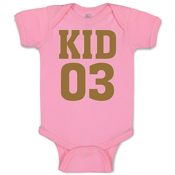 Baby Clothes Kid 03 Baby Bodysuits Boy & Girl Newborn Clothes Cotton
