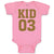 Baby Clothes Kid 03 Baby Bodysuits Boy & Girl Newborn Clothes Cotton