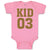 Baby Clothes Kid 03 Baby Bodysuits Boy & Girl Newborn Clothes Cotton