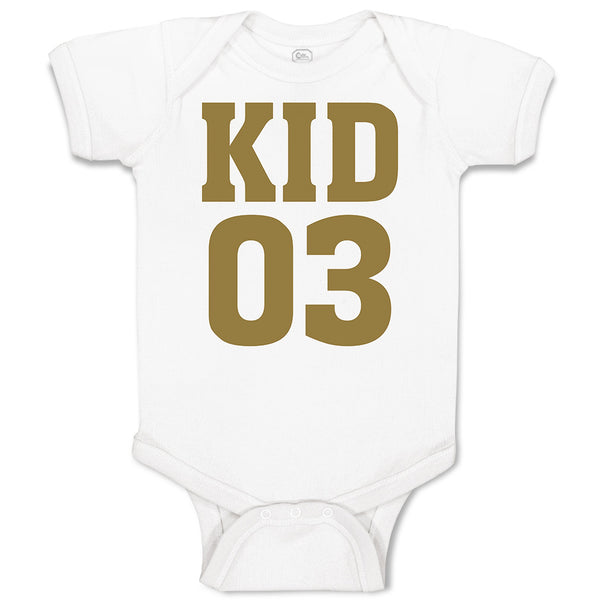 Baby Clothes Kid 03 Baby Bodysuits Boy & Girl Newborn Clothes Cotton