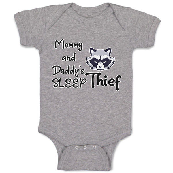 Baby Clothes Mommy and Daddy's Sleep Thief Baby Bodysuits Boy & Girl Cotton
