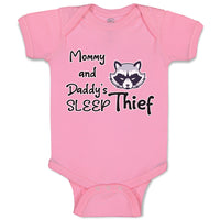Baby Clothes Mommy and Daddy's Sleep Thief Baby Bodysuits Boy & Girl Cotton