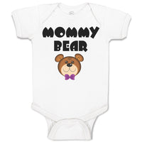 Baby Clothes Mommy Bear Baby Bodysuits Boy & Girl Newborn Clothes Cotton