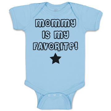 Baby Clothes Mommy Is My Favorite! Baby Bodysuits Boy & Girl Cotton