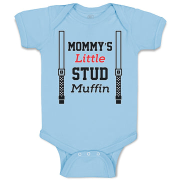 Baby Clothes Mommy's Little Stud Muffin Baby Bodysuits Boy & Girl Cotton