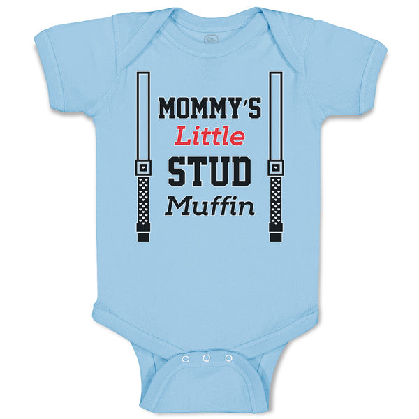 Baby Clothes Mommy's Little Stud Muffin Baby Bodysuits Boy & Girl Cotton