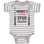 Baby Clothes Mommy's Little Stud Muffin Baby Bodysuits Boy & Girl Cotton