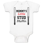 Baby Clothes Mommy's Little Stud Muffin Baby Bodysuits Boy & Girl Cotton