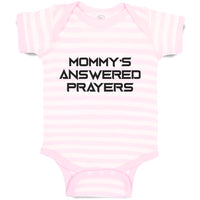 Baby Clothes Mommy's Answered Prayers Baby Bodysuits Boy & Girl Cotton