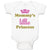 Baby Clothes Mommy's Little Princess Baby Bodysuits Boy & Girl Cotton