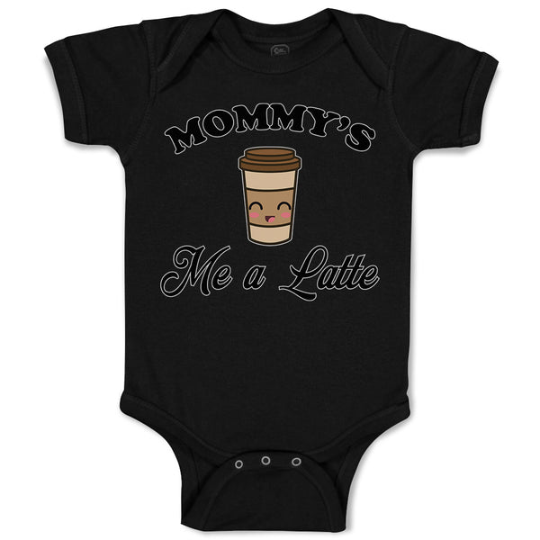 Baby Clothes Mommy's Me A Latte Baby Bodysuits Boy & Girl Newborn Clothes Cotton